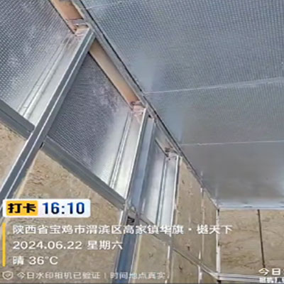 陜西抗爆墻施工現(xiàn)場